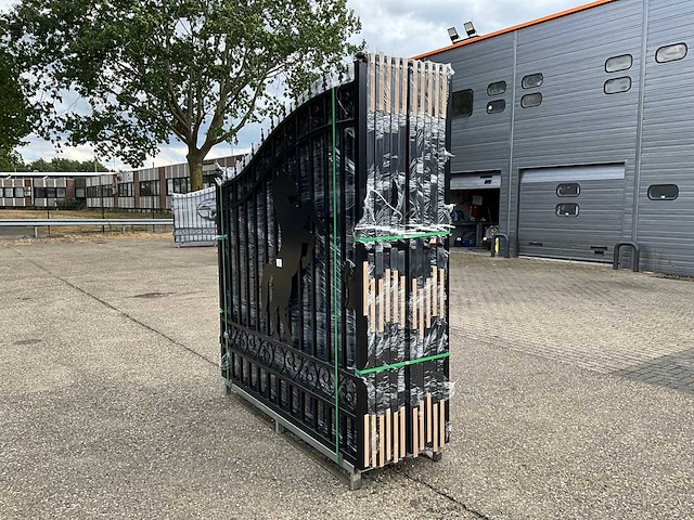 6x ongebruikt dubbele toegangspoort 4350mm model horse - afbeelding 4 van  9