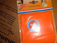 6x opblaasbare klapsticks oranje - afbeelding 2 van  3