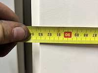 6x opdek binnendeur, wit / crème - afbeelding 4 van  7