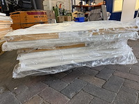 6x opdek binnendeuren, wit - afbeelding 1 van  1