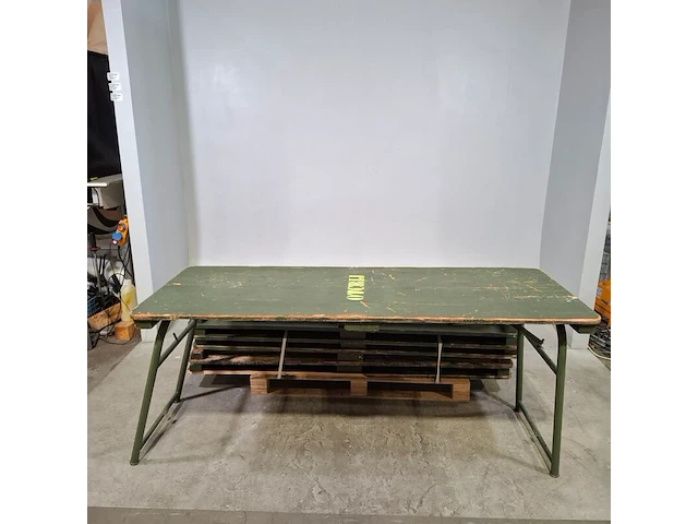 6x opklapbare tafel - afbeelding 1 van  7
