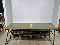 6x opklapbare tafel