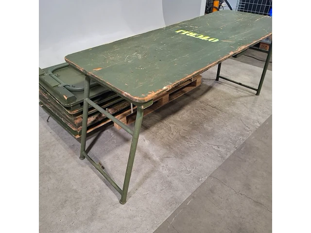 6x opklapbare tafel - afbeelding 2 van  7