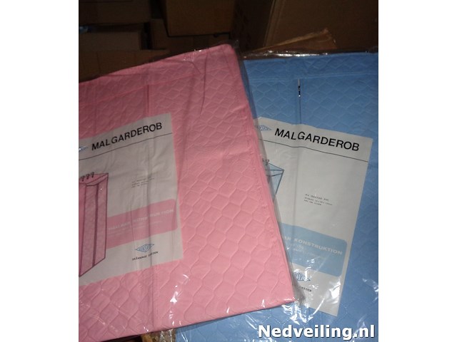 6x opvouwbare camping garderobekast - afbeelding 2 van  3