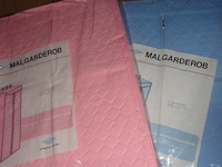 6x opvouwbare camping garderobekast - afbeelding 2 van  3