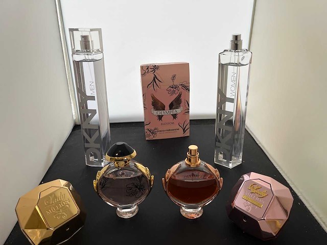 6x paco rabanne en dkny parfum - afbeelding 2 van  2