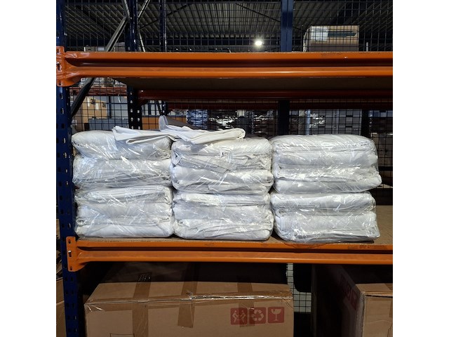 6x pak kussenslopen katoen wit - afbeelding 2 van  3