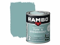 6x pantserbeits tuin & steigerhout, rambo, wilgengrijs (1143), 750 ml
