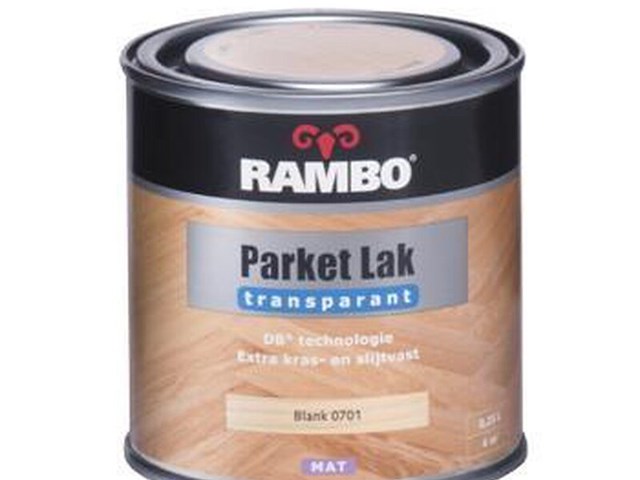 6x parket lak acryl mat rambo - afbeelding 2 van  2