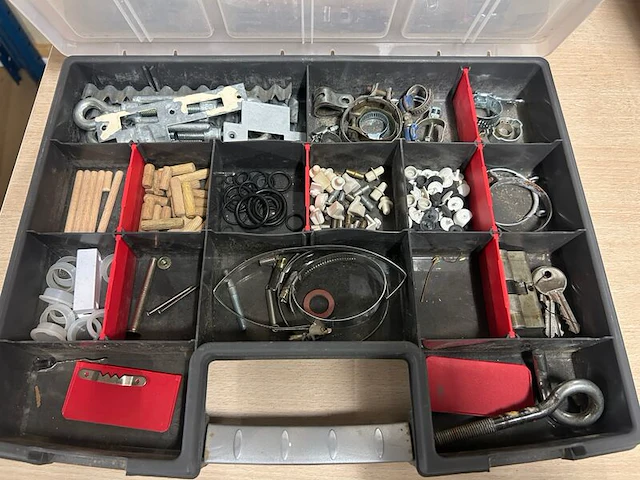 6x partij gereedschap en assortimentskoffers met inhoud - afbeelding 2 van  10