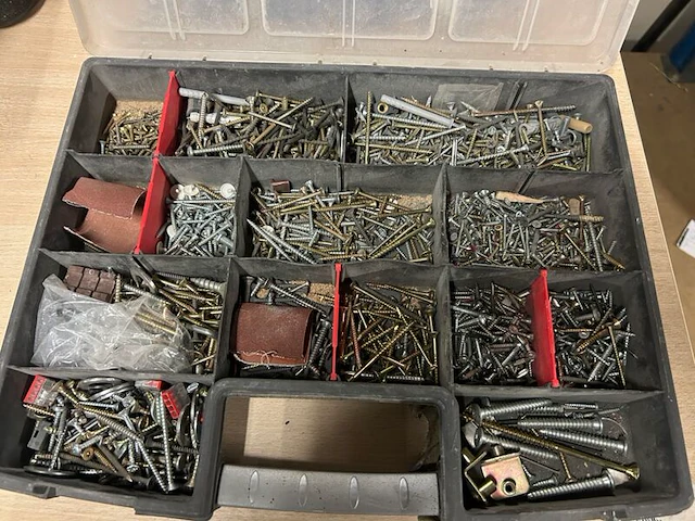 6x partij gereedschap en assortimentskoffers met inhoud - afbeelding 10 van  10