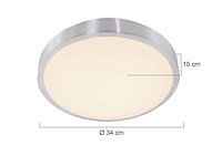 6x plafondlamp, mexlite, galaxy 7831st, staal, 2026 - afbeelding 2 van  4