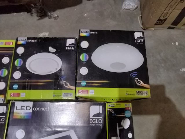 6x plafondlampen , eglo, ledconnect, ongecontroleerd - afbeelding 4 van  5