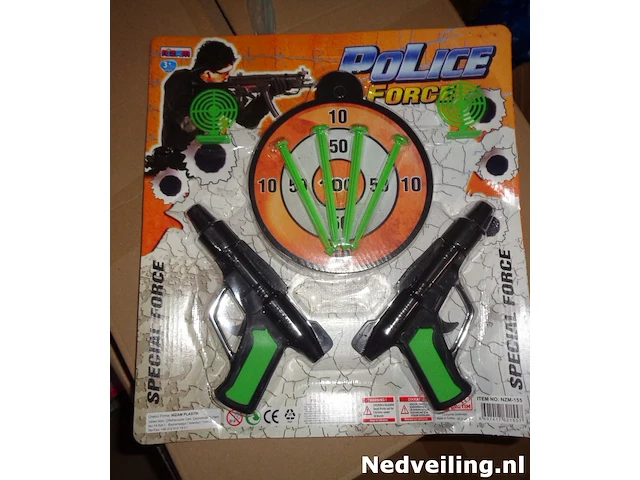6x police force set op kaart - afbeelding 3 van  3