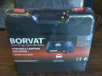 6x portable gasstel in koffer borvat - afbeelding 2 van  4