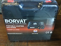 6x portable gasstel in koffer borvat - afbeelding 1 van  4