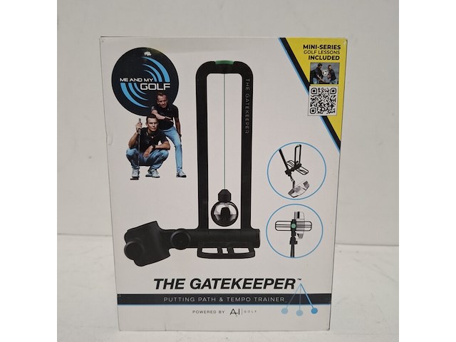 6x putting lijn & tempo traingingshulp me and my golf, the gatekeepeer - afbeelding 1 van  2