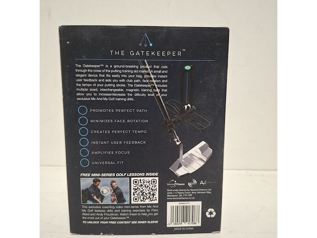 6x putting lijn & tempo traingingshulp me and my golf, the gatekeepeer - afbeelding 2 van  2