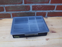 6x raaco assorter 55/4x4 assortimentskoffer 8-vakken - afbeelding 4 van  9