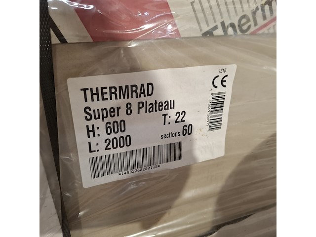 6x radiatoren, thermrad super 8, t22, old stock - afbeelding 4 van  4