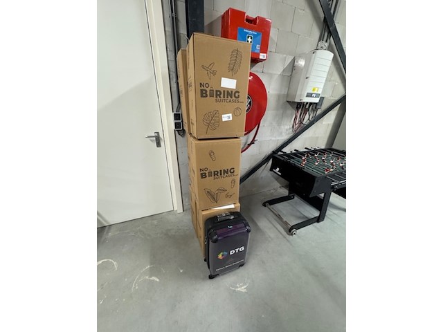 6x reiskoffer, met reclame - afbeelding 2 van  4