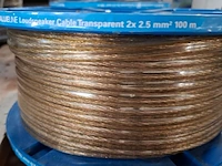 6x rol a 100 meter luidsprekerkabel valueline, 2x2,50mm2 - afbeelding 3 van  5