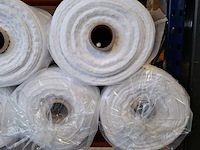 6x rol fijne katoenen molton/flanel, wit - afbeelding 5 van  6