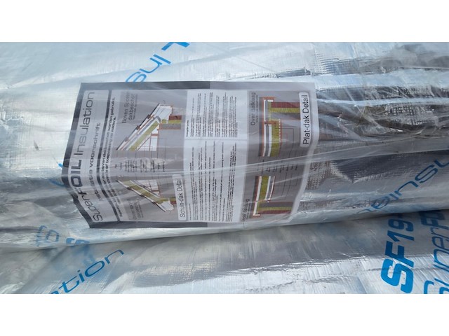 6x rol isolatiefolie dampdicht sf19+, superfoil - afbeelding 3 van  5