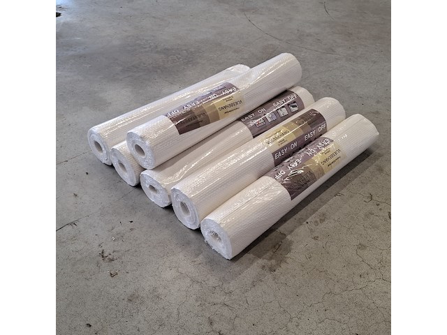 6x rol overschilderbaar vliesbehang - afbeelding 1 van  5