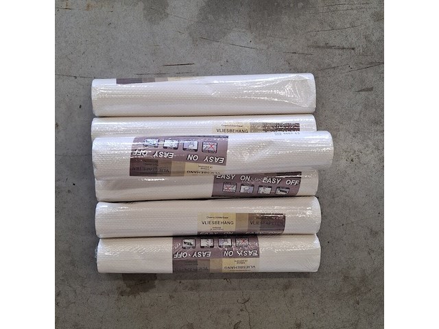 6x rol overschilderbaar vliesbehang - afbeelding 2 van  5