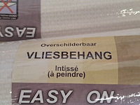 6x rol overschilderbaar vliesbehang - afbeelding 4 van  5