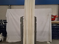 6x rol schaduwdoek | breedte 248cm, naturel wit - afbeelding 1 van  5