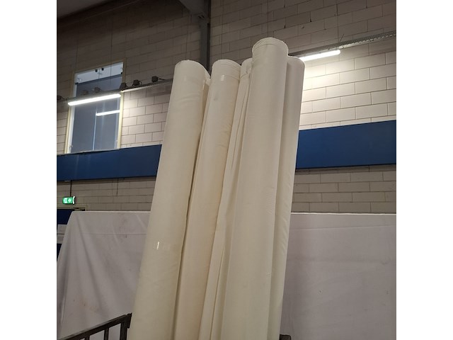 6x rol schaduwdoek | breedte 248cm, naturel wit - afbeelding 2 van  5