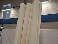 6x rol schaduwdoek | breedte 248cm, naturel wit - afbeelding 2 van  5