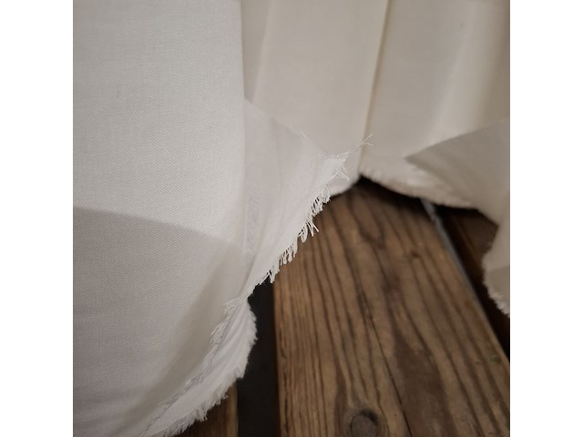 6x rol schaduwdoek | breedte 248cm, naturel wit - afbeelding 4 van  5