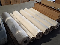 6x rol zware canvas eco-katoen, wit - afbeelding 1 van  5