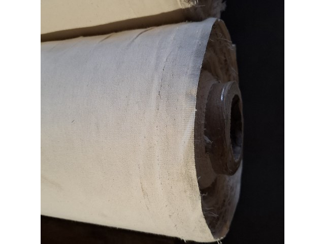 6x rol zware canvas eco-katoen, wit - afbeelding 5 van  5