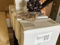 6x rookfontein wierookbrander met 10 backflow kegels - afbeelding 1 van  3