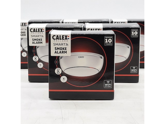 6x rookmelder, calex, smart smoke alarm - afbeelding 2 van  5