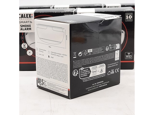 6x rookmelder, calex, smart smoke alarm - afbeelding 3 van  5