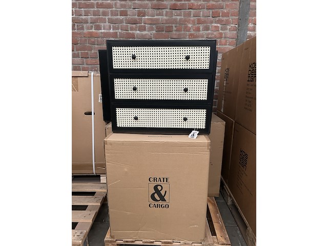 6x rotan ladekast crate & cargo - afbeelding 1 van  5