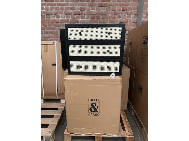 6x rotan ladekast crate & cargo - afbeelding 1 van  5