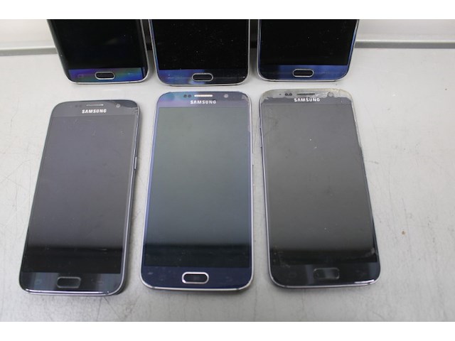 6x samsung smartphone - afbeelding 1 van  9