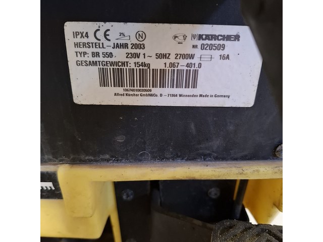 6x schrobzuigmachine karcher, numatic, tennant en hako - afbeelding 24 van  38