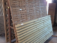 6x schuttingpaneel, o.a. hillhout - afbeelding 3 van  7