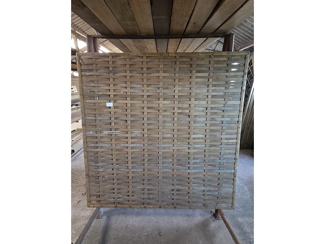 6x schuttingpaneel, o.a. hillhout - afbeelding 7 van  7