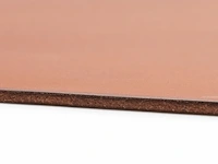 6x served with style leren placemats, camel - afbeelding 3 van  5