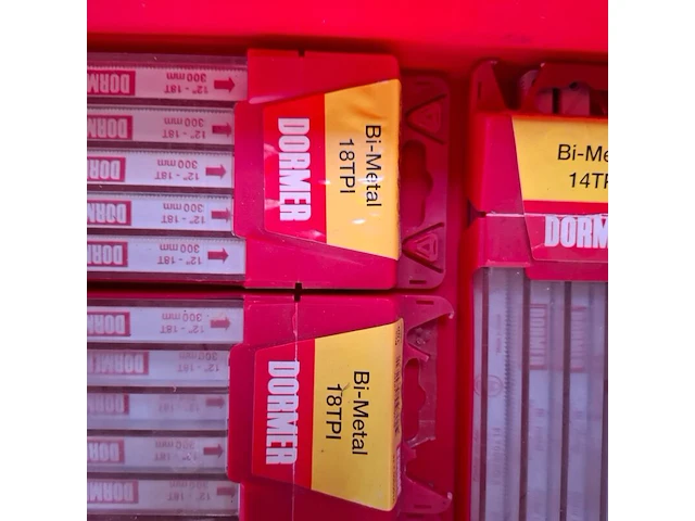 6x set a 100 stuks zaagblad dormer, bi-metal 14tpi, bi-metal 18tpi - afbeelding 2 van  5