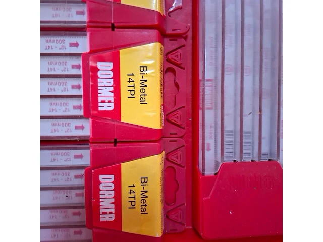 6x set a 100 stuks zaagblad dormer, bi-metal 14tpi, bi-metal 18tpi - afbeelding 3 van  5