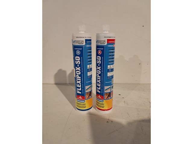 6x set houtrotreparatie sd 4 uur 6 x set a+b , woodcap - afbeelding 1 van  5